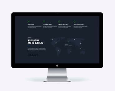 Screen wit web-site page